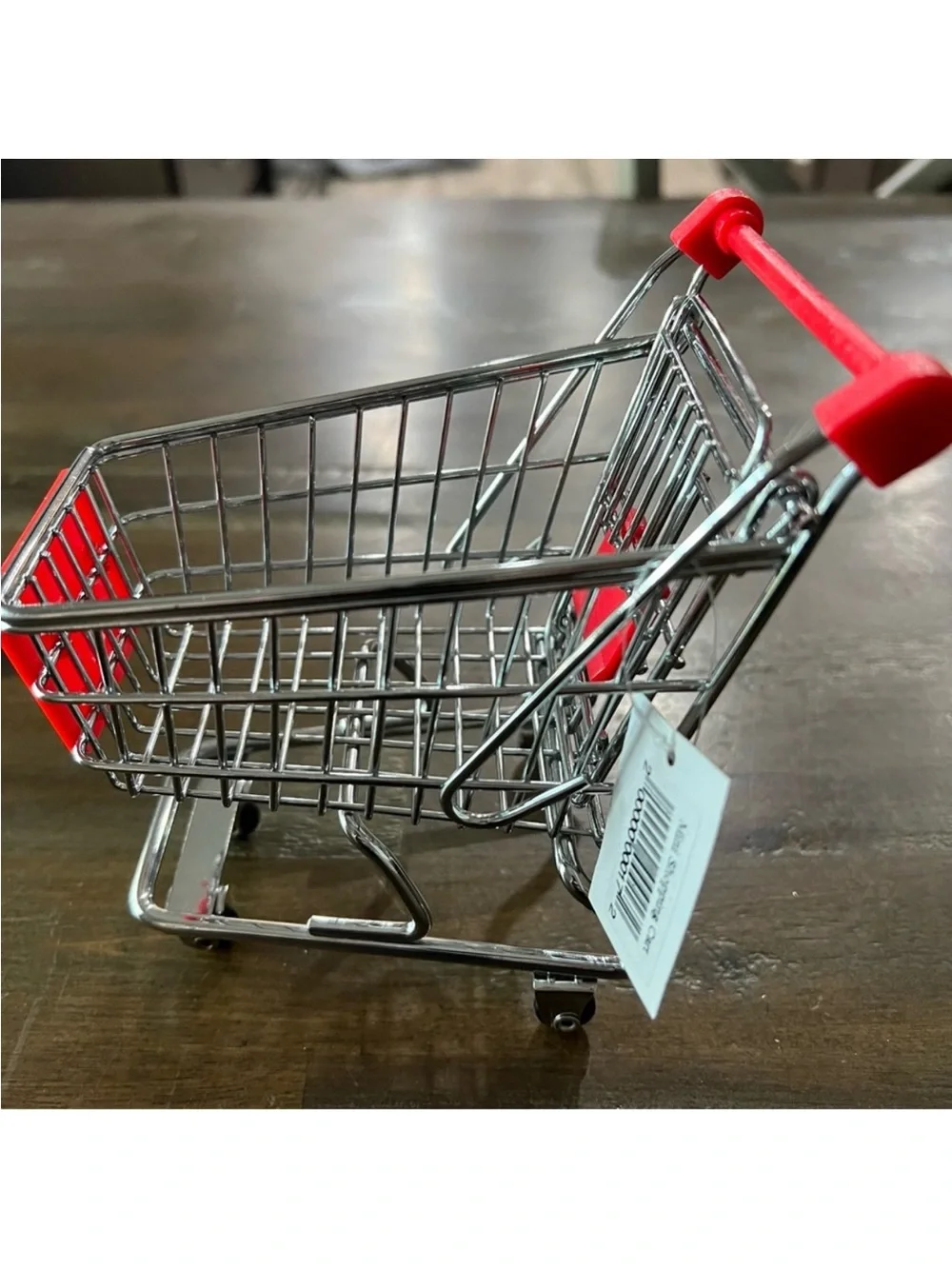 Miniature shopping cart for doll or Barbie NEW 2 available
